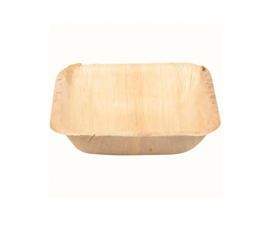 4″ Square Palm Leaf Bowls | Eco-Friendly & Biodegradable Yelai EcoTact