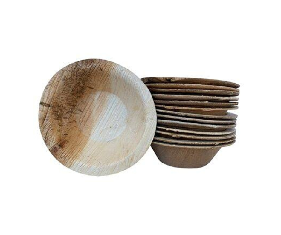 Eco Friendly Palm 6.5 Inches Round Bowl Yelai EcoTact
