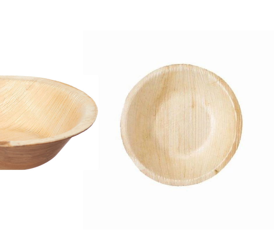 Eco Friendly Palm 6.5 Inches Round Bowl Yelai EcoTact