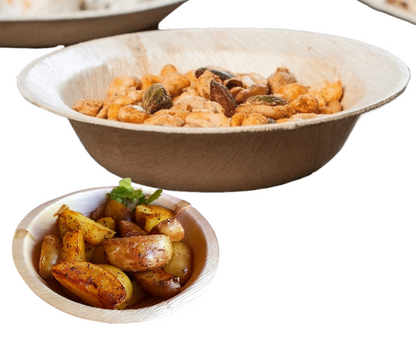 Eco Friendly Palm 6.5 Inches Round Bowl Yelai EcoTact