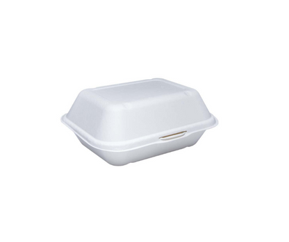 7 x 6 inch 600ML RECTANGULAR HINGED BOX Yelai EcoTact