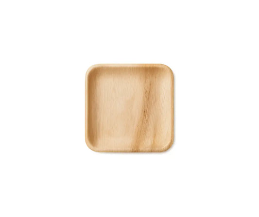 Eco Friendly Palm Leaf 6″ Square Plates Yelai EcoTact
