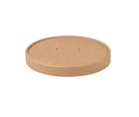 Kraft Food Bowl Lid Fits - 500/750/1000ml Yelai EcoTact