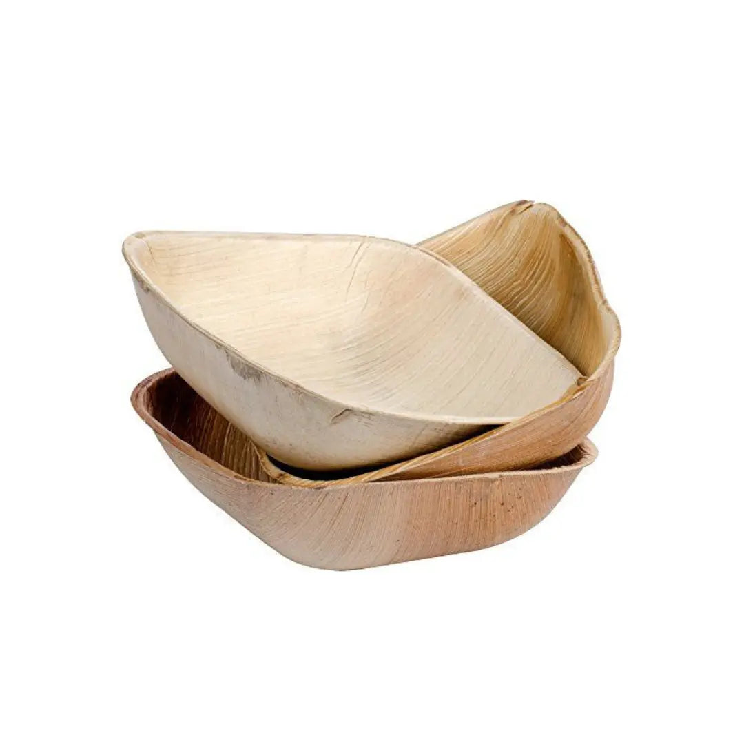 4″ Square Palm Leaf Bowls | Eco-Friendly & Biodegradable Yelai EcoTact