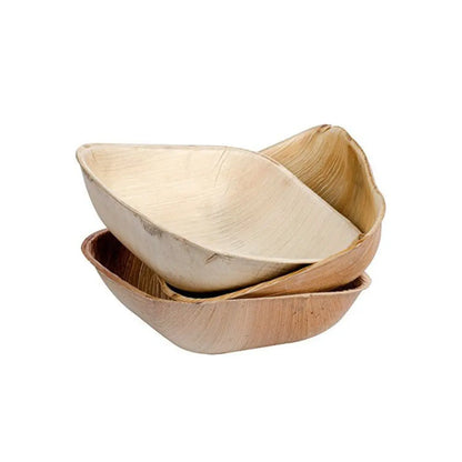 4″ Square Palm Leaf Bowls | Eco-Friendly & Biodegradable Yelai EcoTact