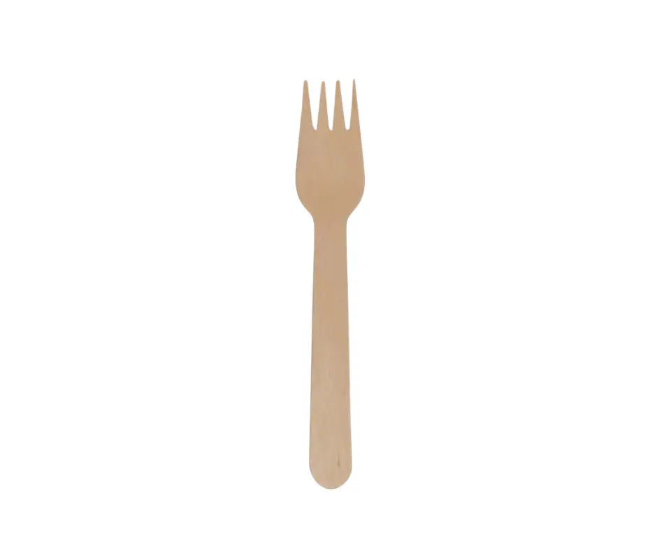 Biodegradable Wooden Forks Yelai EcoTact