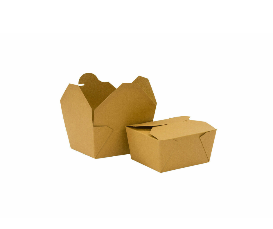 No 8  Kraft Deli leakproof food box EcoTact